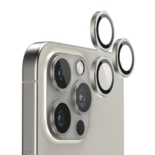 iPhone 16 Pro/16 Pro Max Kameralins med metallram - Titan
